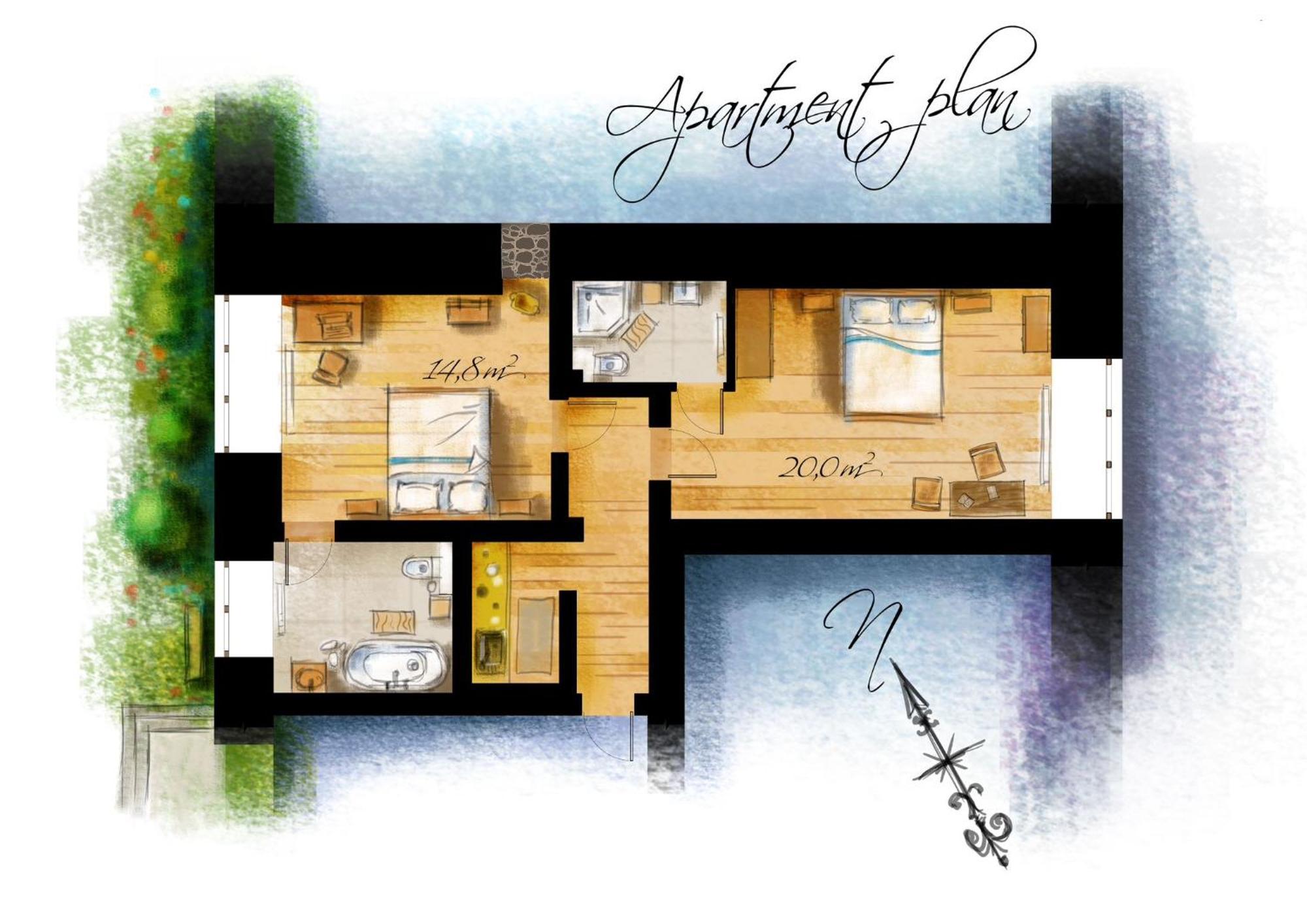 Maciejowiec Castle Hill Apartment I 外观 照片